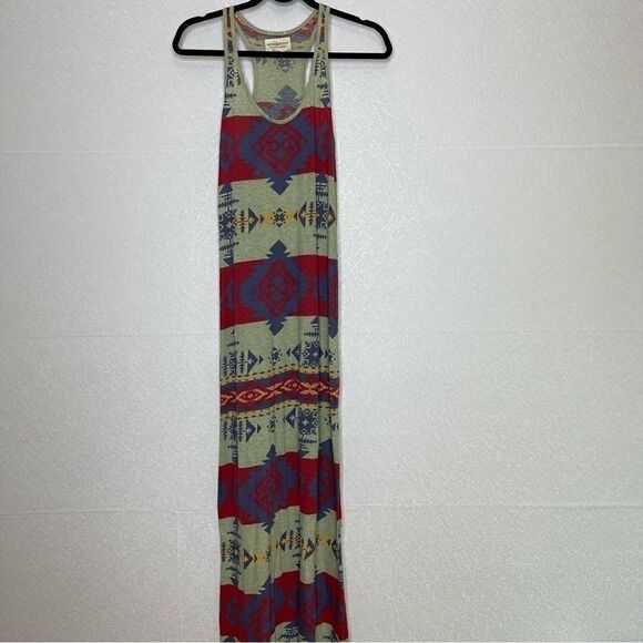 Ralph Lauren Denim & Supply Aztec Print Maxi Tank Dress S - Picture 4 of 5